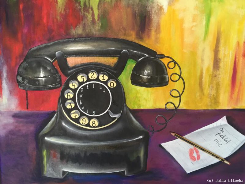 Арт стационарный. Телефон в живописи. Картины на телефон. Телефонная картина. Картина сотового телефона.