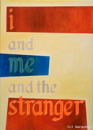 I And Me And The Stranger Hommage A J H Mead Von Gerschom At Artists24 Net Kunstler Kunst Und Kunstwerke