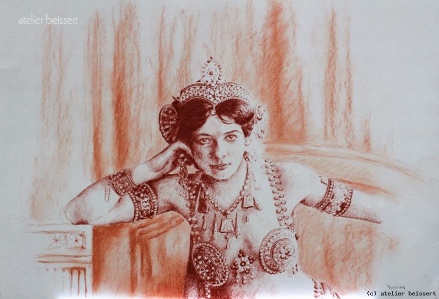 Mata Hari von atelier beissert at artists24 net Künstler 